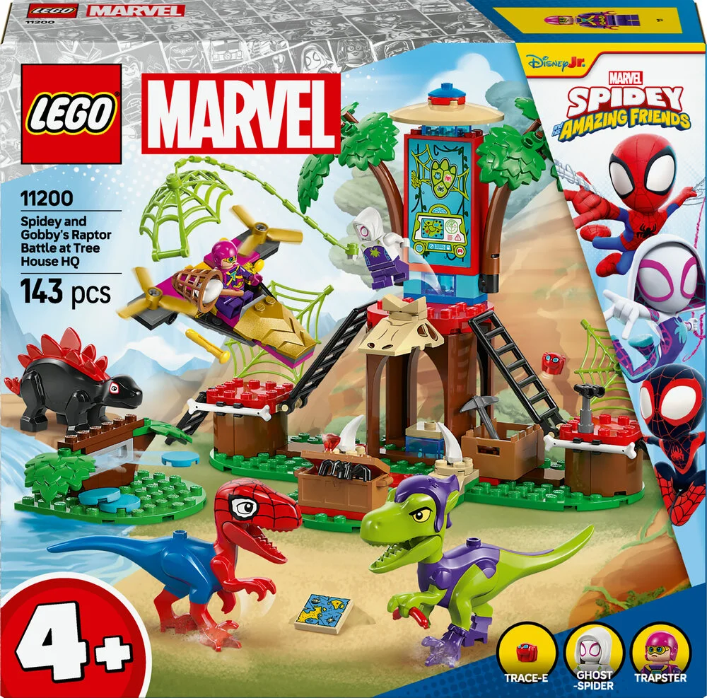 11200 LEGO Spidey Spidey og Gobbys raptorkamp ved hovedkvarteret