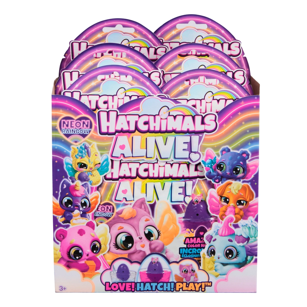 Hatchimals Alive Neon Rainbow 1-pak