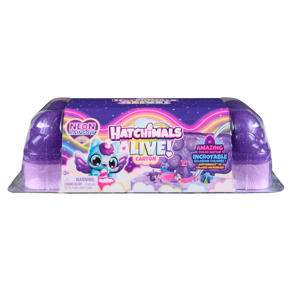 Hatchimals Alive Neon Rainbow Karton