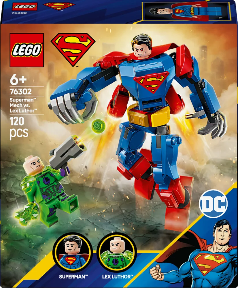 76302 LEGO Super Heroes DC Superman-mech mod Lex Luthor