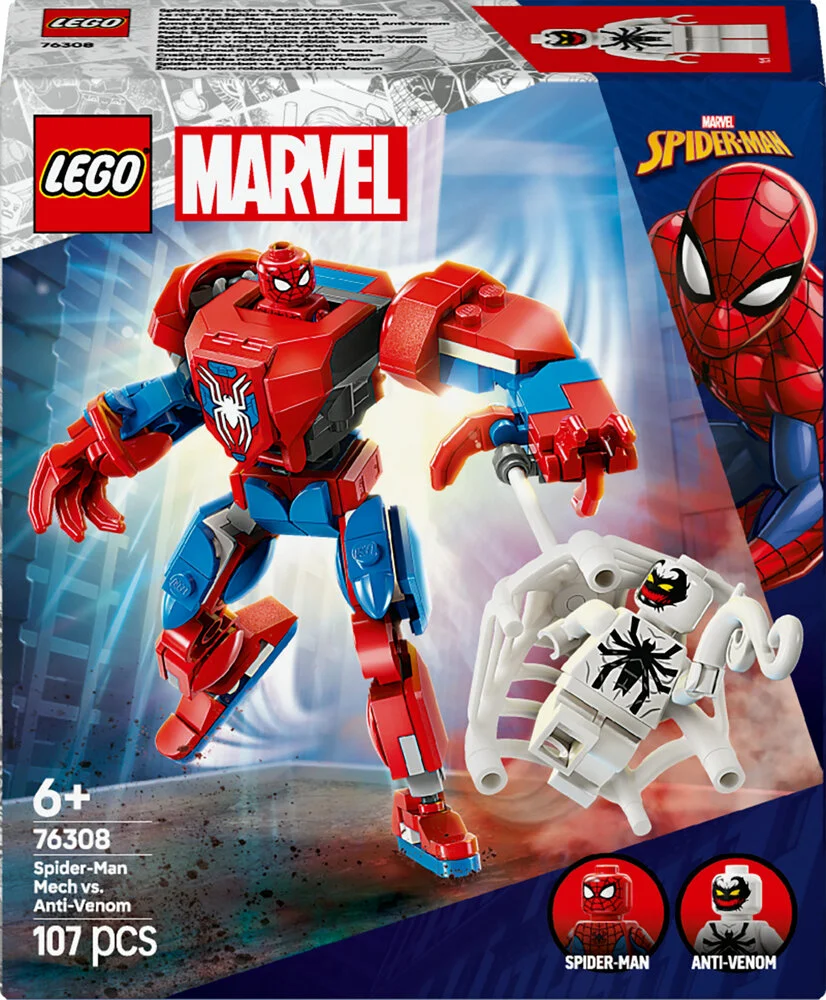 76308 LEGO Super Heroes Marvel Spider-Man-mech mod Anti-Venom