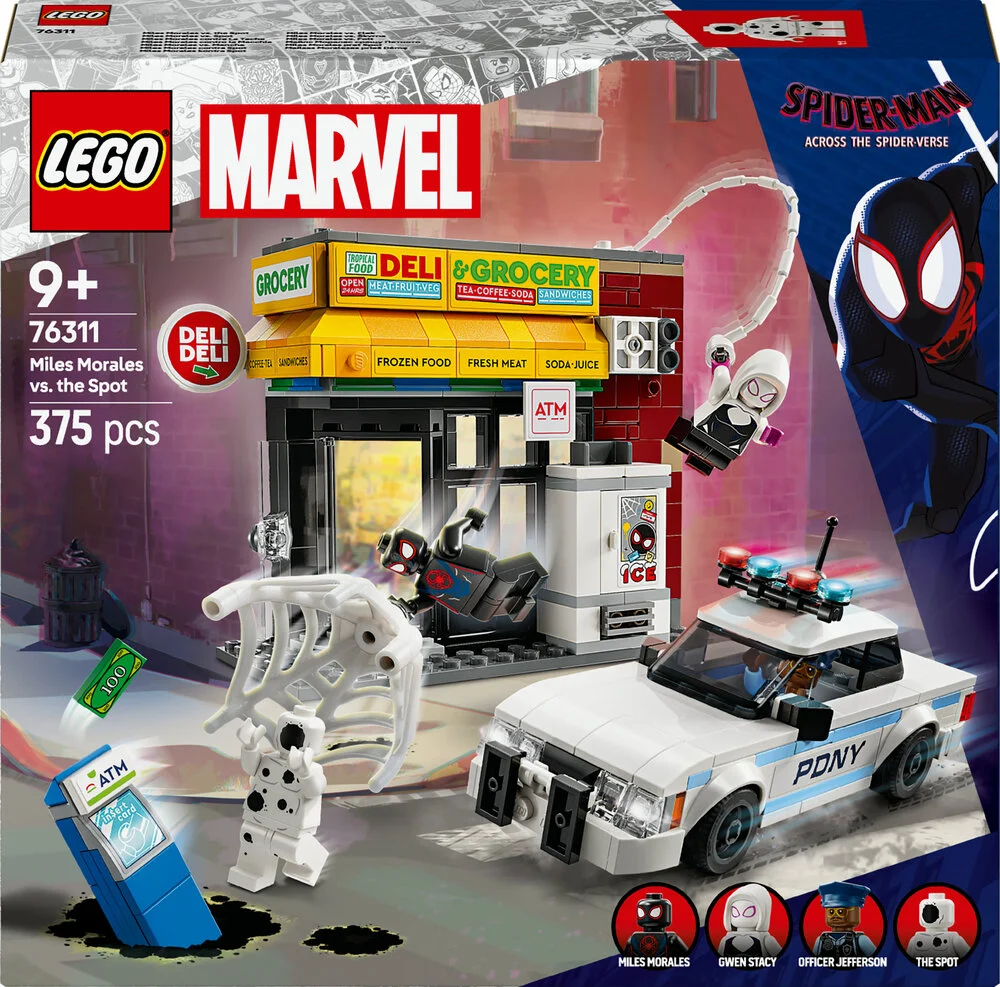 76311 LEGO Super Heroes Marvel Spider-Verse: Miles Morales mod Spot