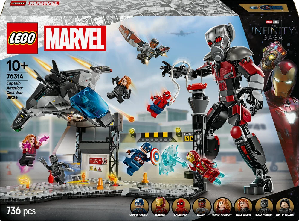 76314 LEGO Super Heroes Marvel Captain America: Civil War-actionkamp