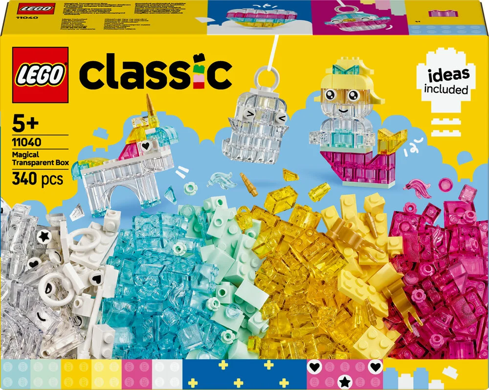 11040 LEGO Classic Magiske gennemsigtige klodser