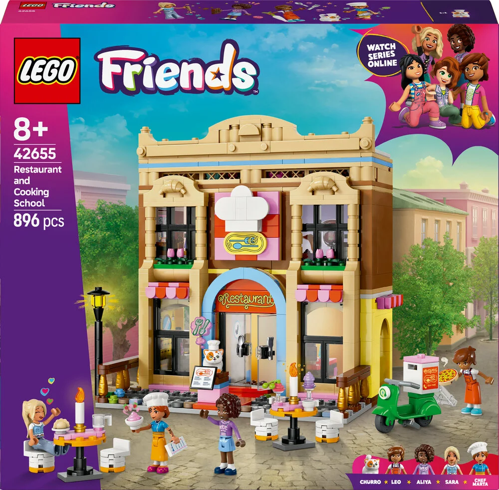 42655 LEGO Friends Restaurant og kokkeskole