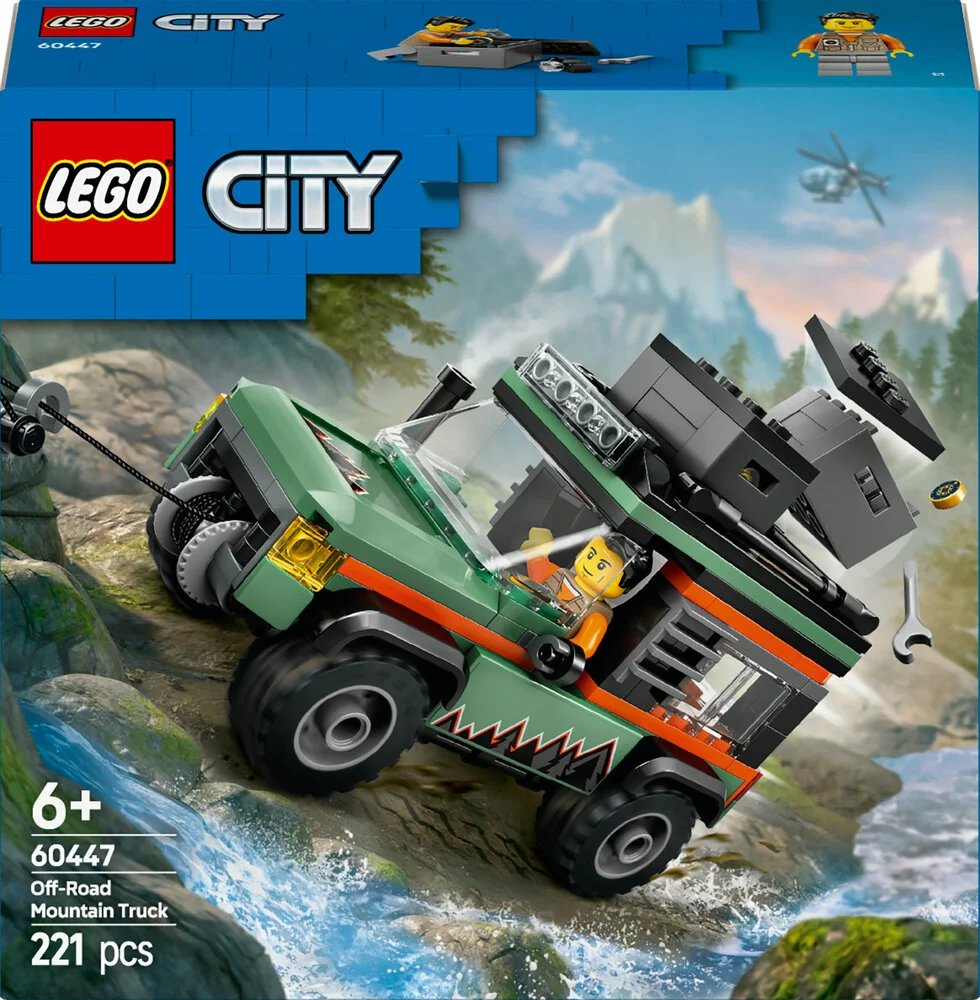 60447 LEGO City Great Vehicles Firhjulstrukket bjerg-offroader