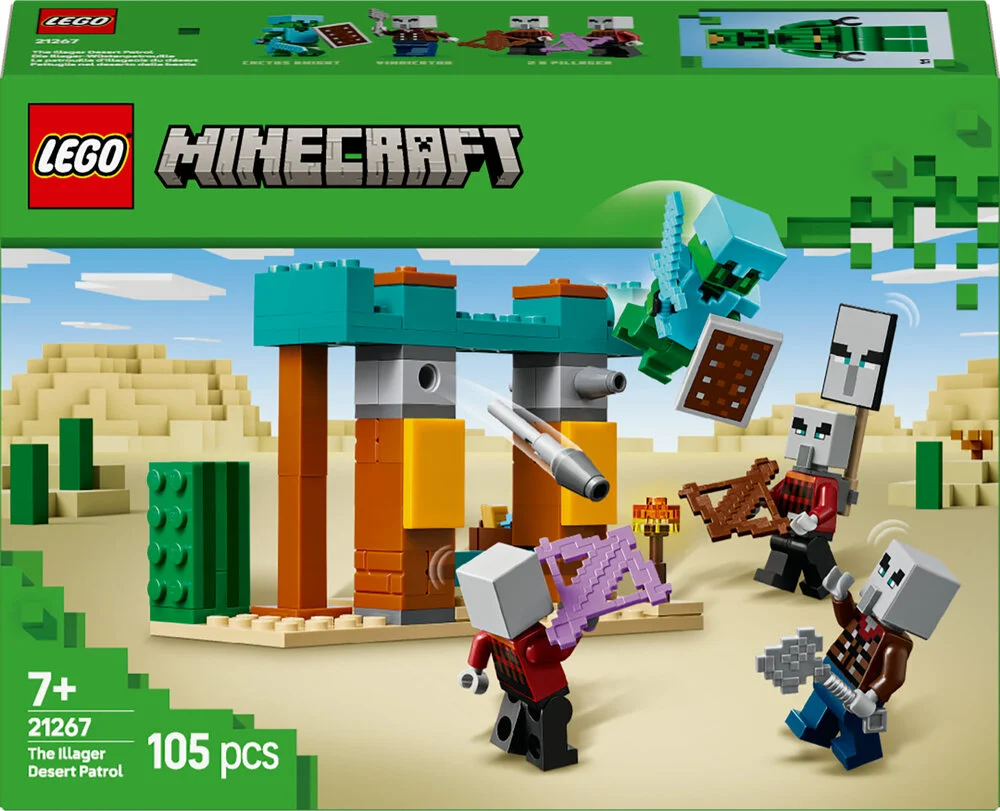 21267 LEGO Minecraft Illager-ørkenpatruljen