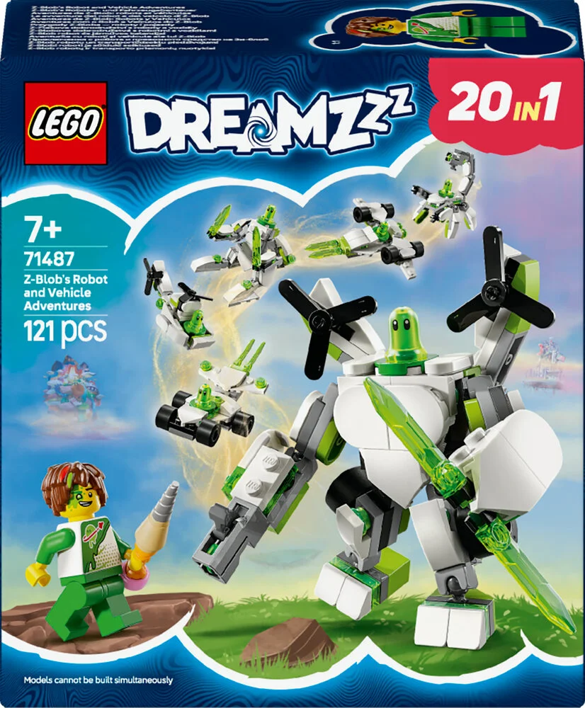 71487 LEGO DREAMZzz Z-Blobs robot- og fartøjseventyr