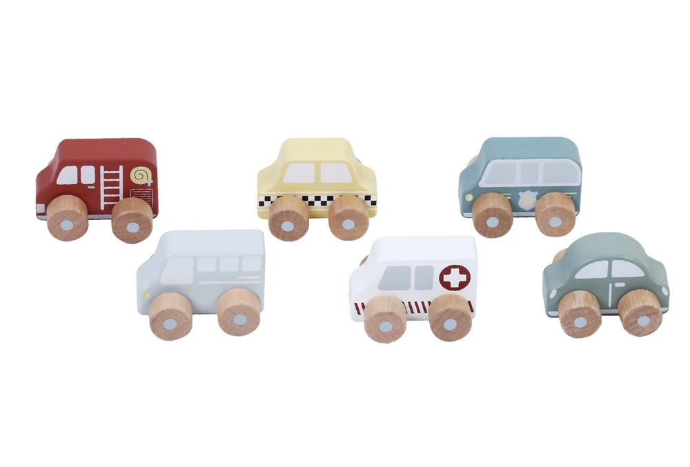 Kinder and Kids Biler i pose, 6 stk