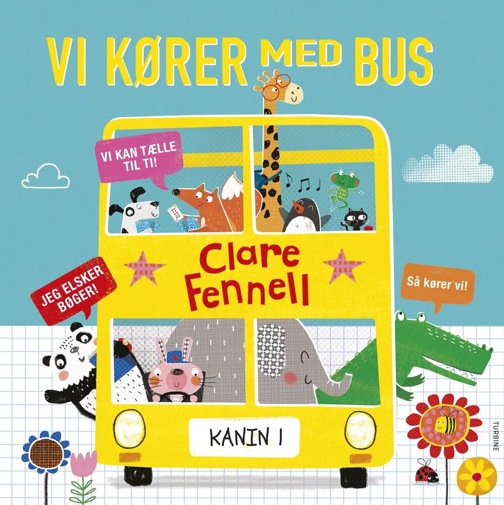 Vi kører med bus