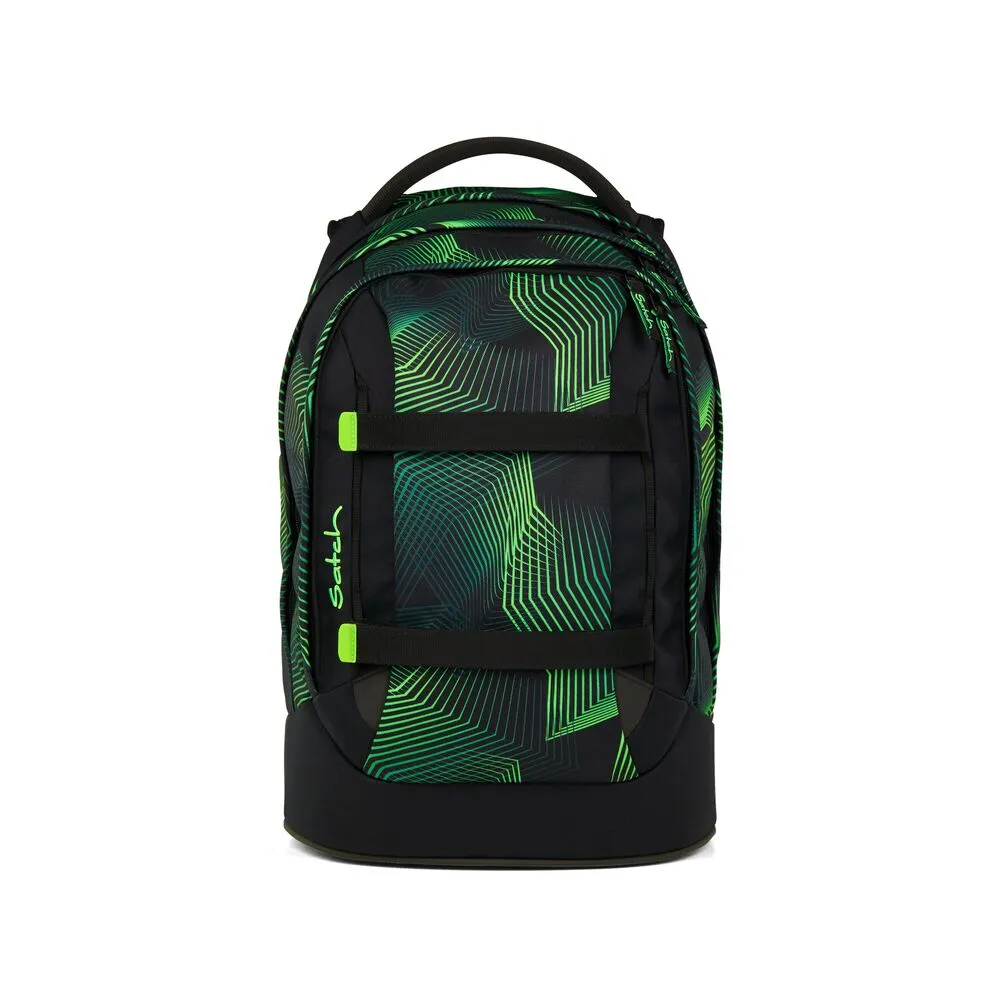 Skoletaske Satch Pack Seismic Green 30L billede