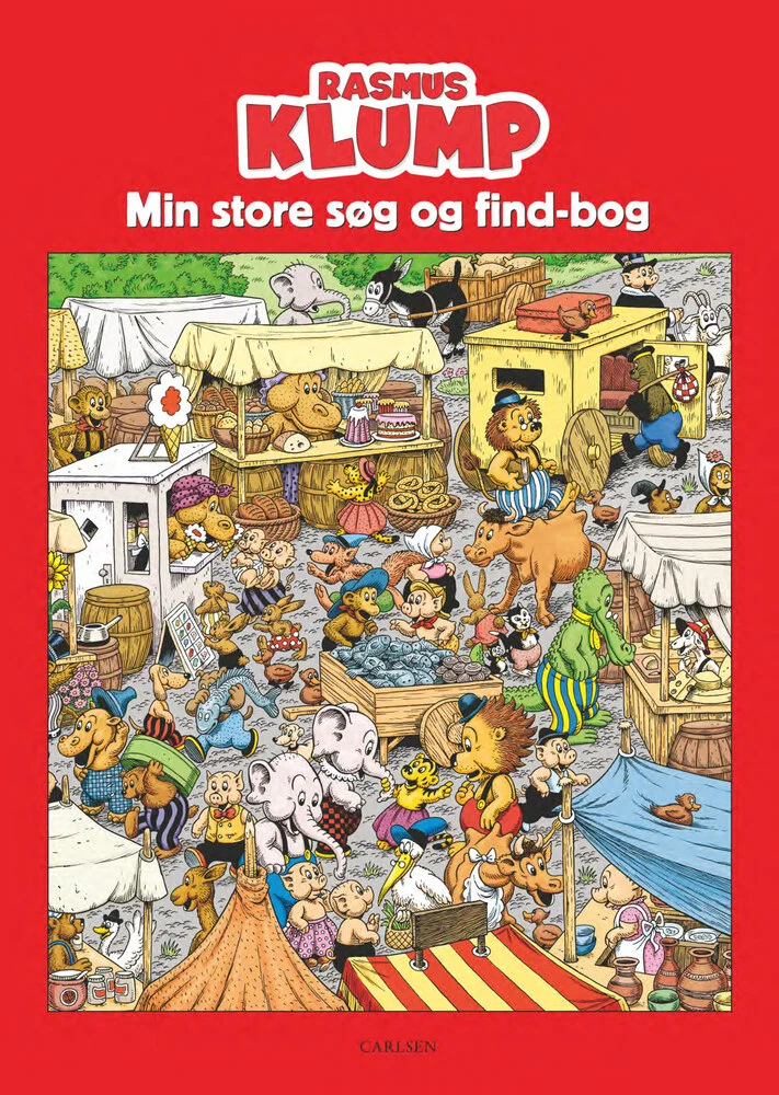 Min store søg og find-bog med Rasmus Klump