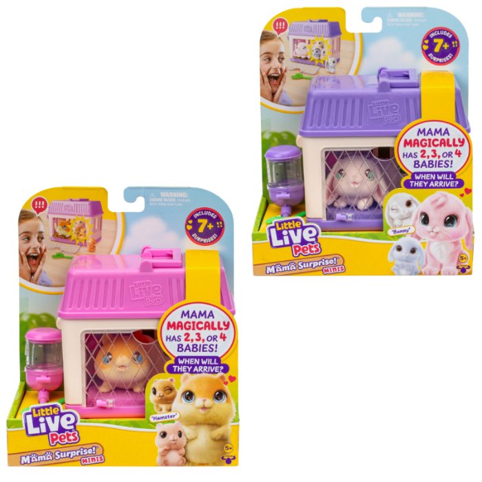 LITTLE LIVE PETS MAMA SURPRISE MINIS REFRESH ass