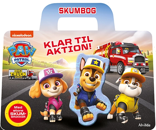 Paw Patrol - Klar til aktion (skumbog med brikker)