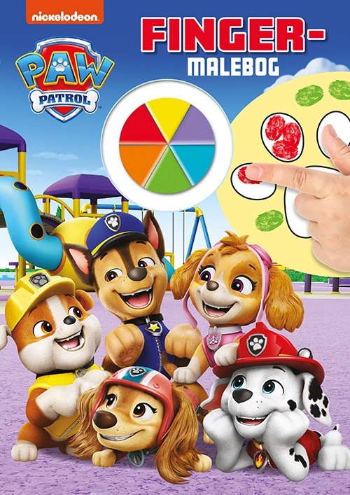 Paw Patrol - Fingermalebog