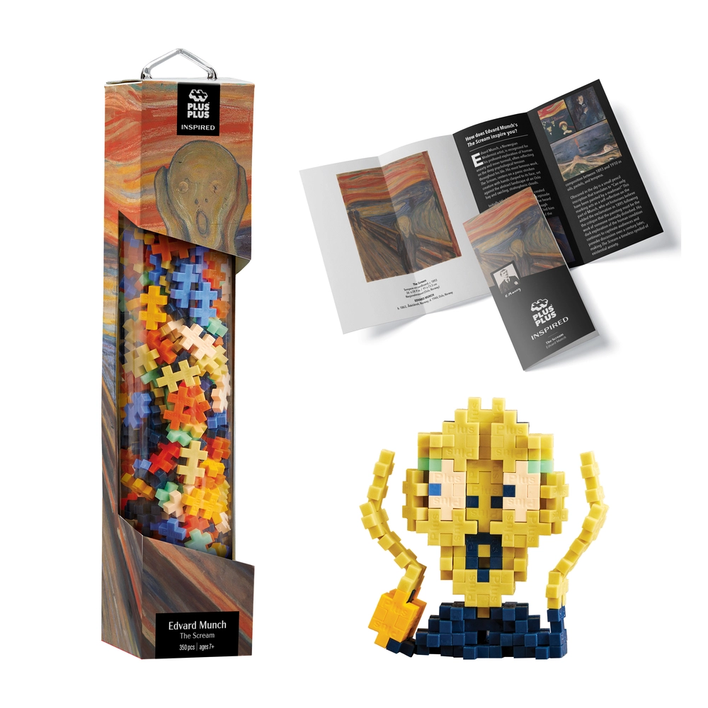 Plus-Plus Inspired - The Scream billede