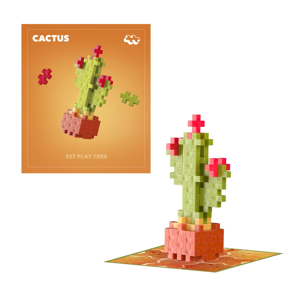 Plus-Plus Plant Packs - Cactus billede