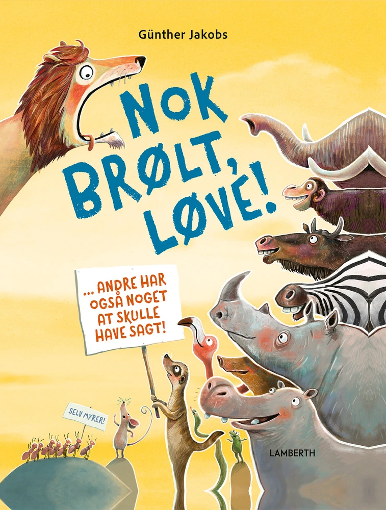 Nok brølt, løve!