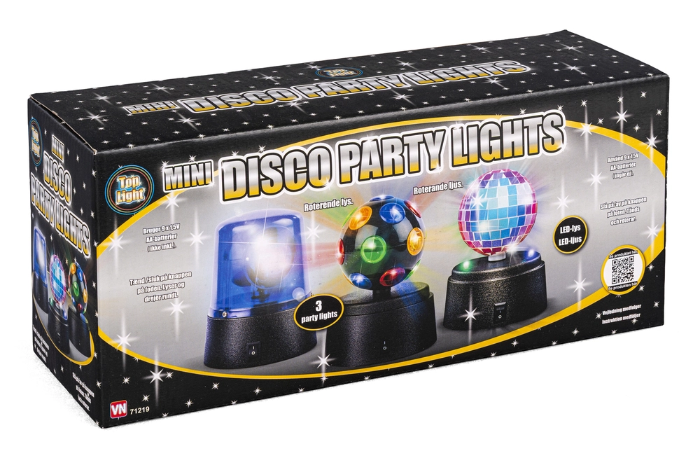 MINI PARTY SÆT MED 3 DELE billede