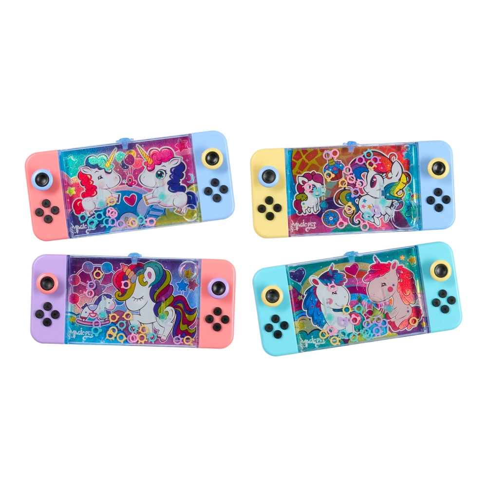 Vandspil Enhjørning med knapper asst