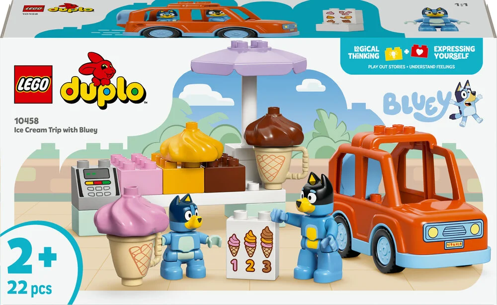 10458 LEGO DUPLO Bluey Is-udflugt med Bluey