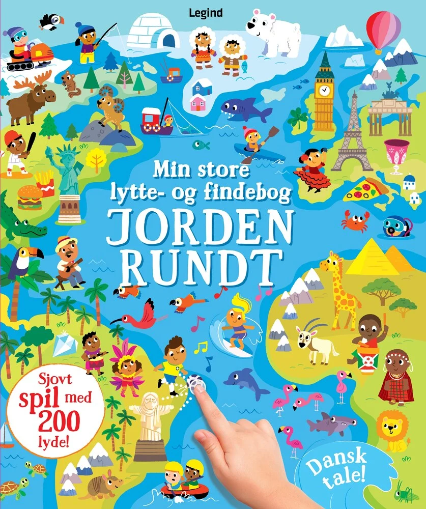 Min store lytte- og findebog: Jorden rundt
