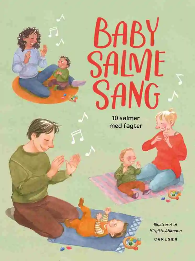 Babysalmesang - 10 salmer med fagter