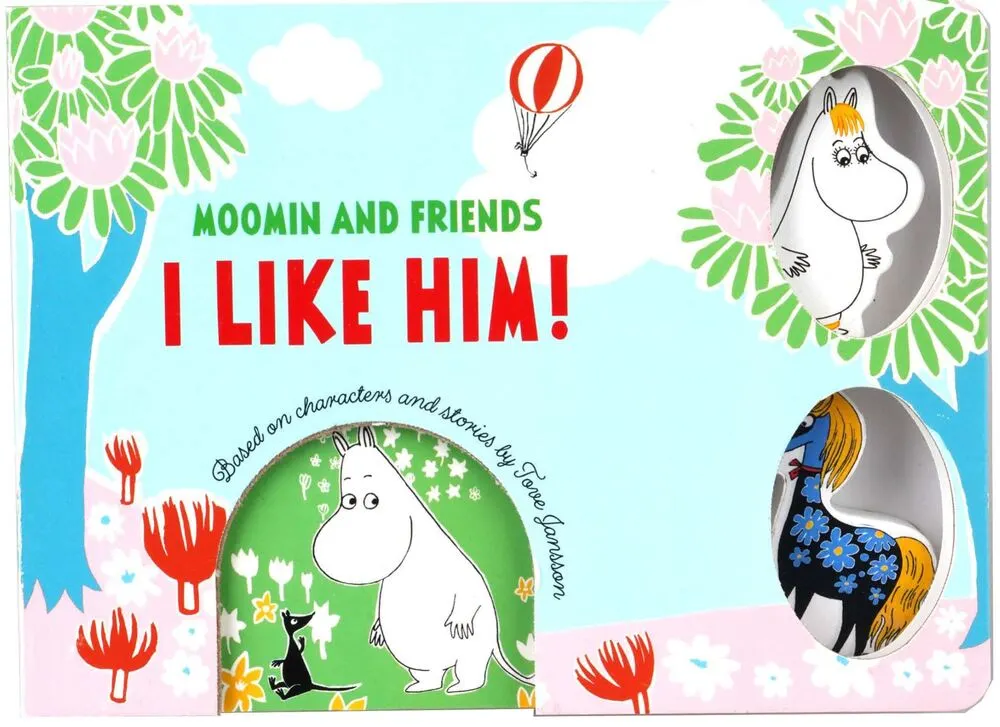 Moomin & Friends Book - I like him (Engelsk)