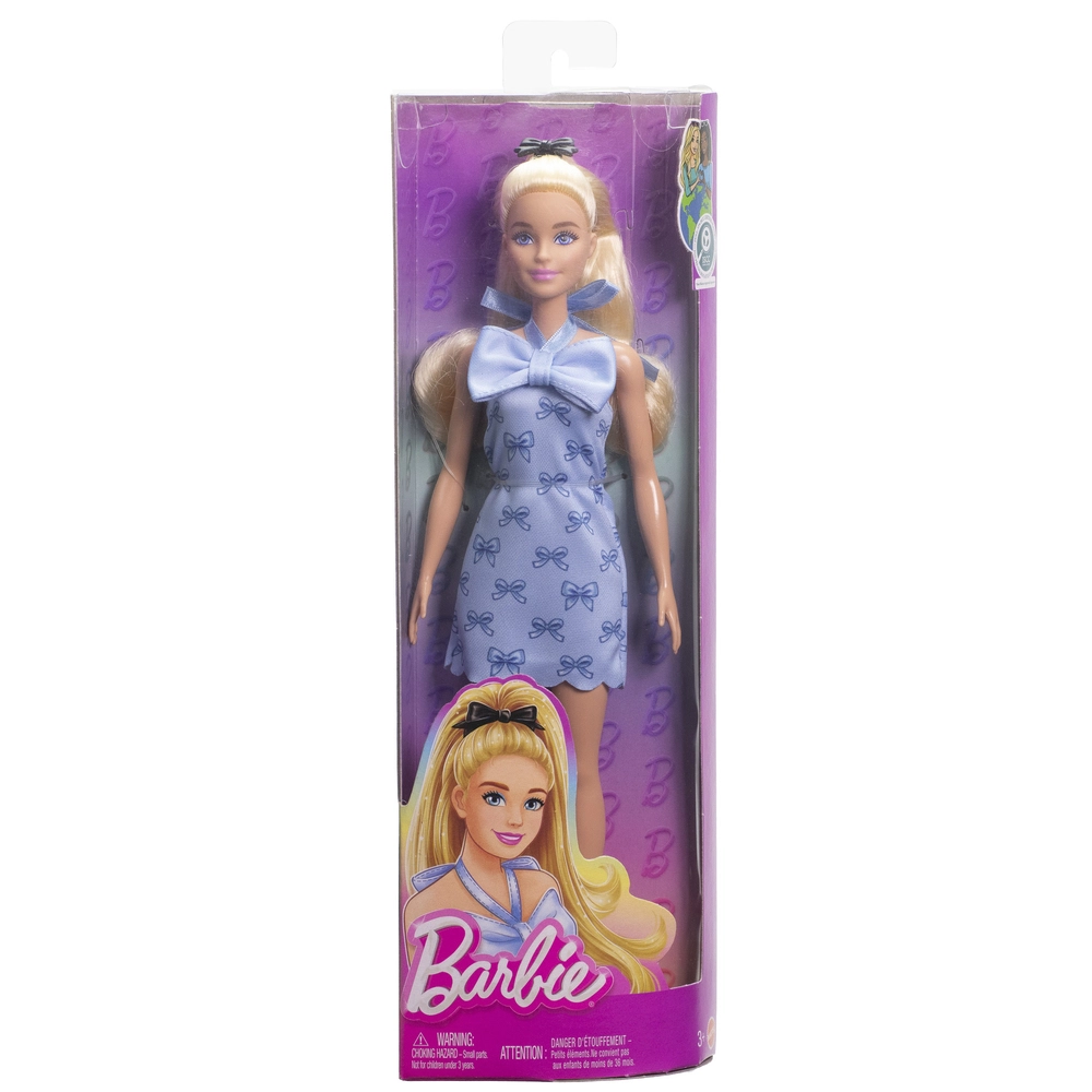 Barbie Fashionista Dukke Blå Sløjfer