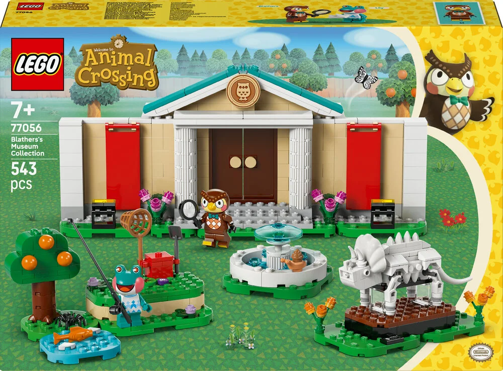 LEGO Animal Crossing Blathers' museumssamling