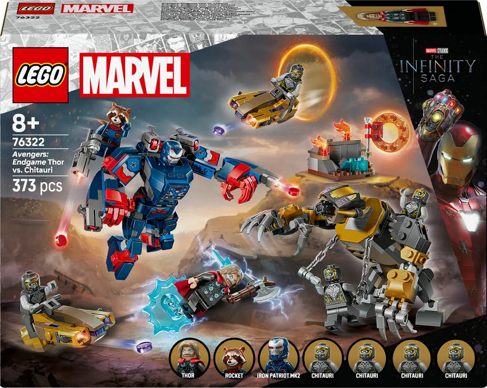 76322 LEGO Super Heroes Avengers: Endgame Thor mod chitauri