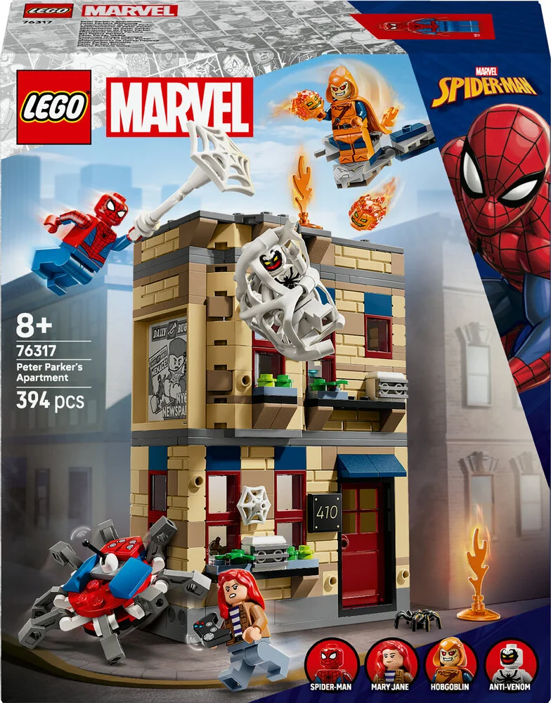 76317 LEGO Super Heroes Peter Parkers lejlighed billede
