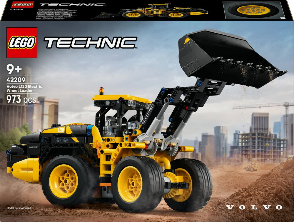 42209 LEGO Technic Volvo L120 Electric-gummiged
