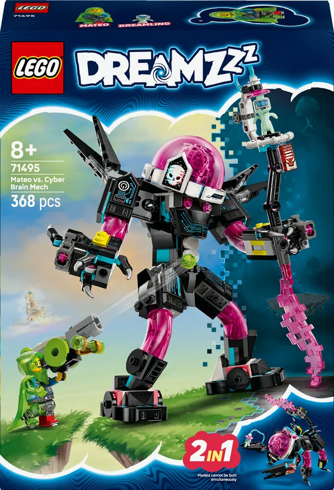 71495 LEGO DREAMZzz Mateo mod cyberhjerne-mech