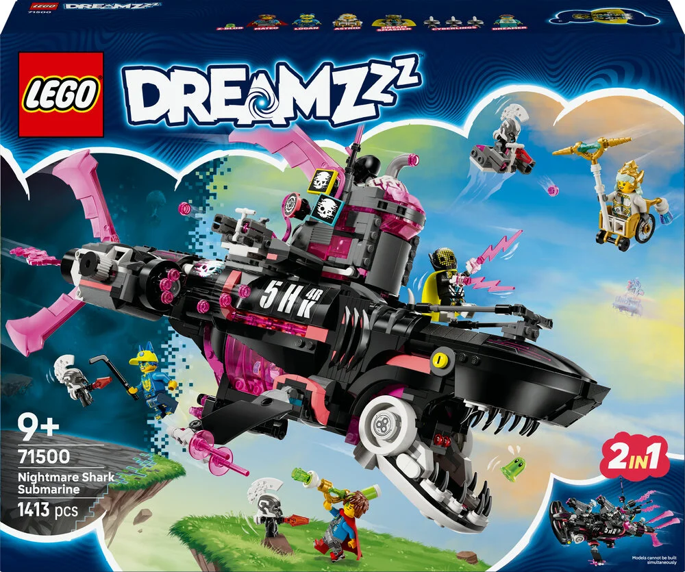71500 LEGO DREAMZzz Mareridtshaj-ubåd