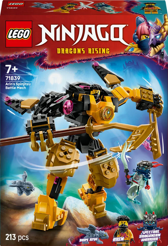 71839 LEGO Ninjago Arins Spinjitzu-kamprobot