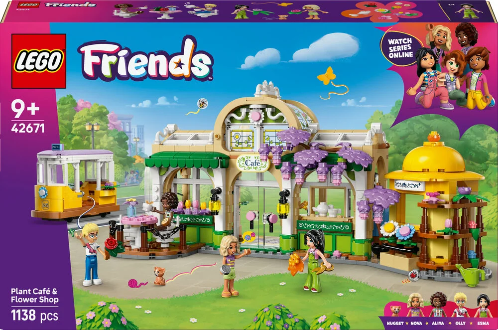 42671 LEGO Friends Plantecafé og blomsterbutik