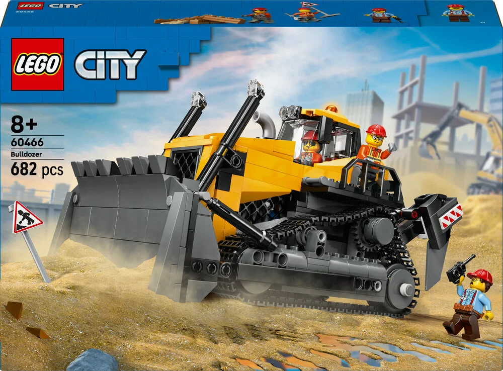 60466 LEGO City Gul bulldozer
