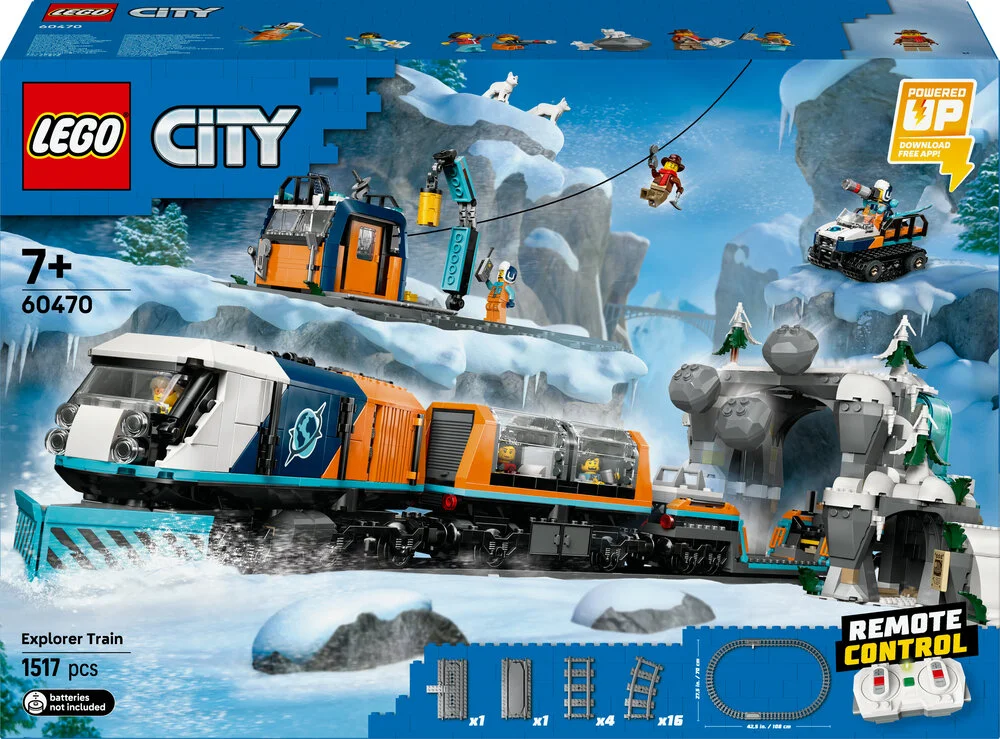 60470 LEGO City Polarforskernes arktiske eksprestog billede