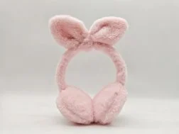 Ørevarmer Tinka Rosa m/Unicorn Broderi billede