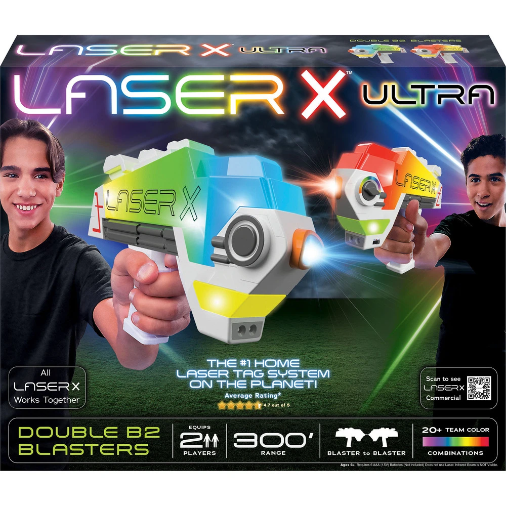 Laser X  Ultra Laser blastersæt 2 stk