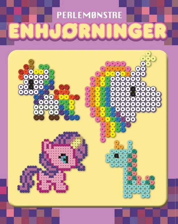 Perlemønstre: Enhjørninger