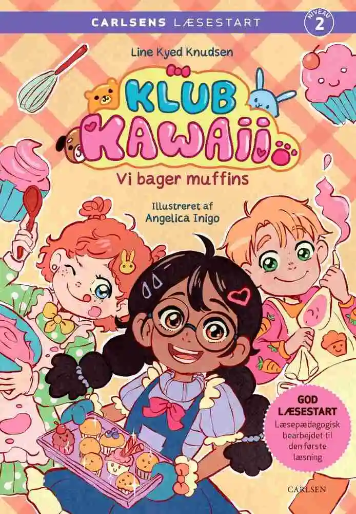 Carlsens Læsestart: Klub Kawaii - Vi bager muffins