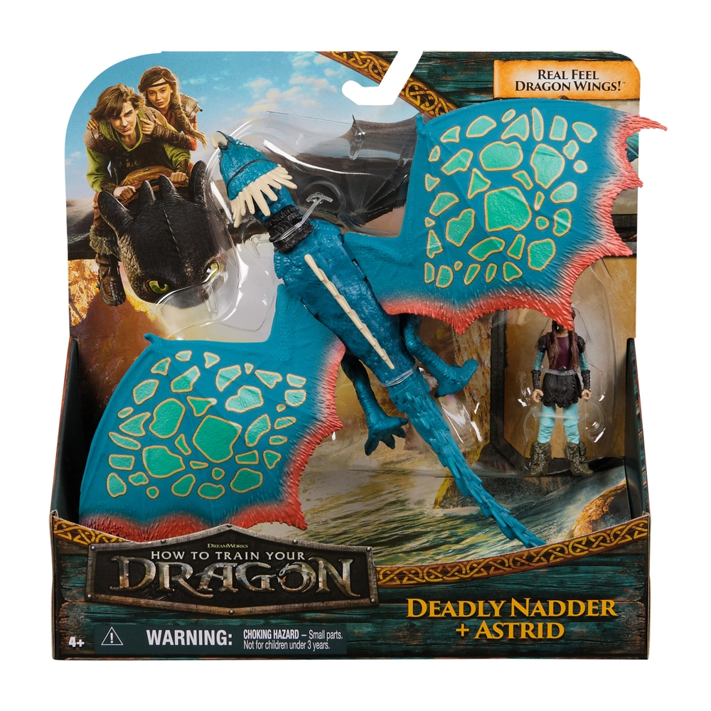 Dragons Movie Viking og Deluxe Drage ass. billede
