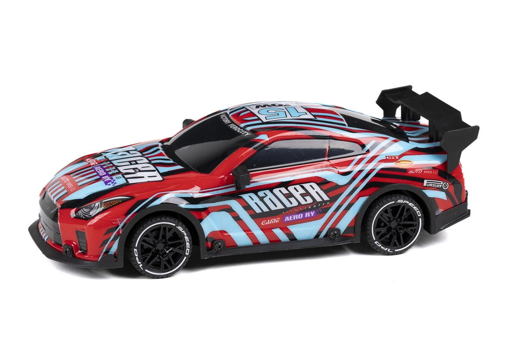 RC Racer med lys og try me funktion rød/blå billede