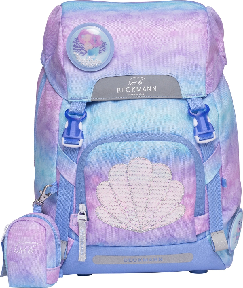 Skoletaske Beckmann 22 L Seashell billede