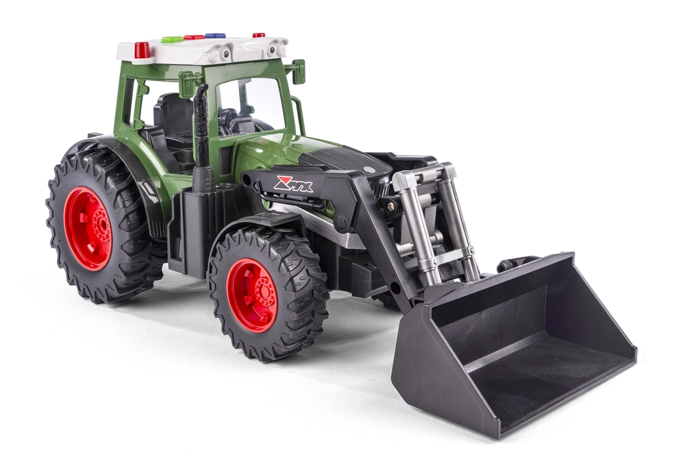 TRAKTOR MED SKOVL FRIKTION, 27 CM