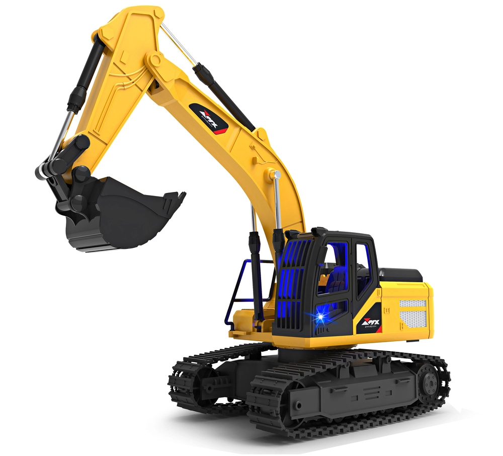 Fjernstyret gravemaskine