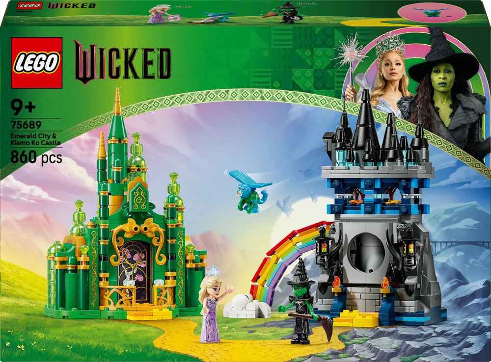 LEGO Wicked Emerald City og Kiamo Ko-slottet