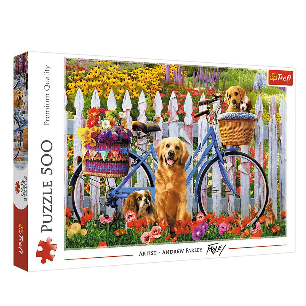 Pulsespil puppies adventure 500 brikker billede